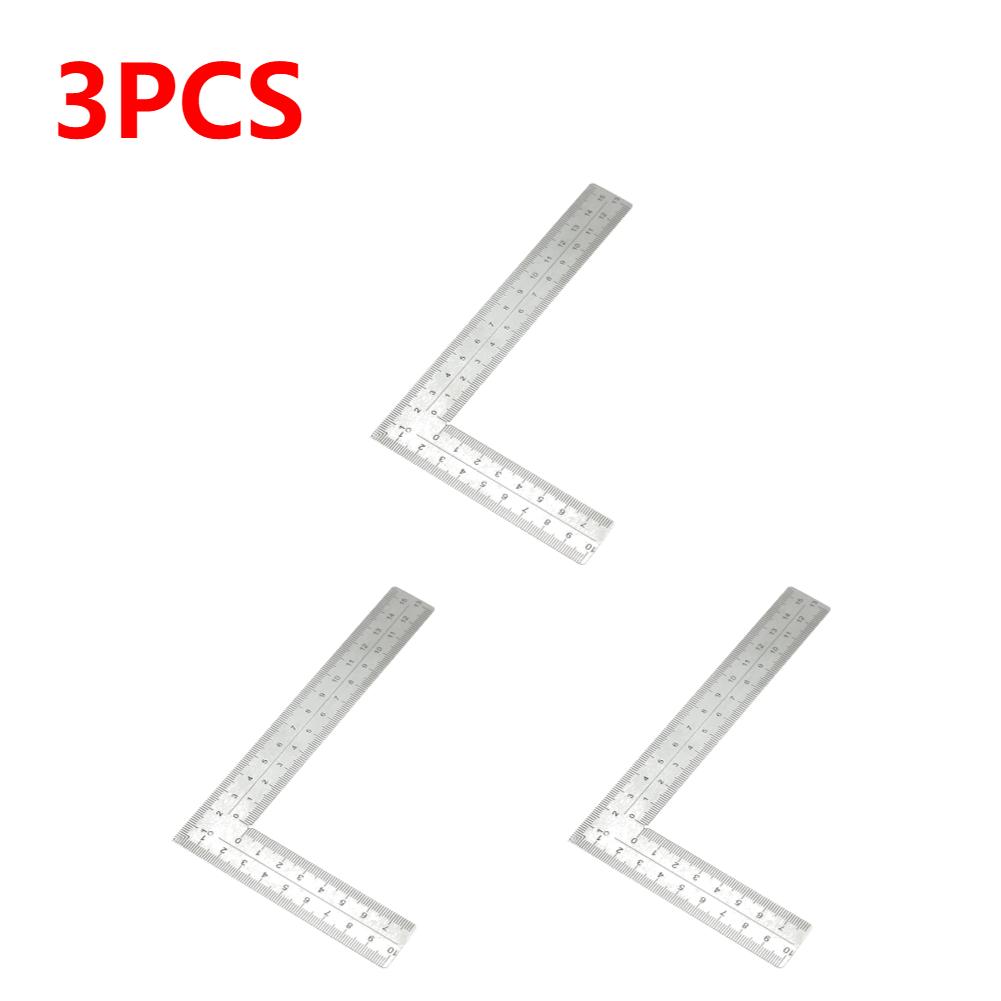 Mini-Winkelmaß Edelstahl L-Winkelmaß Mess- und Anreißwerkzeug 90-Grad-Winkelmesser Präzision für Baugerüst