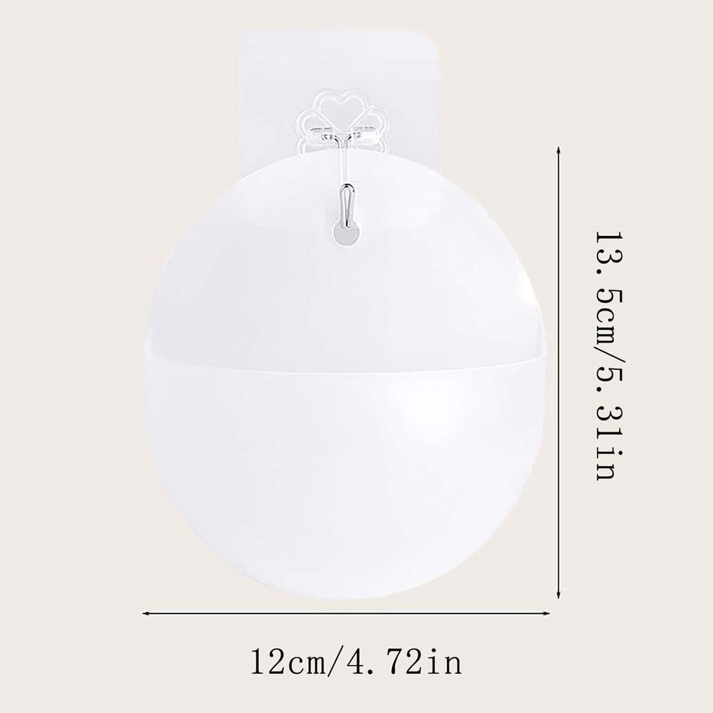 1 Stück, Home Hydroponik Wandhängender Blumentopf Wandhängender Typ Blumenvase Kunststoff Wand Grün Karotte Hängender Blumentopf