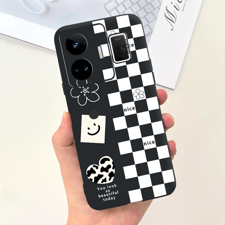 For Realme GT Neo 5 Case RMX3706 Stylish Art Painted Back Cover Soft TPU Phone Case For Realme GT Neo5 240W Fundas 6.74'' Bumper