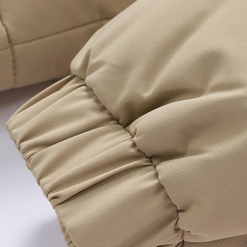 Mao Ren Men's Detachable Hooded Padded Winter Jacket