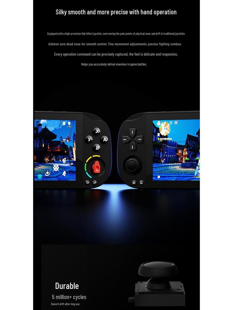 5-Inch FHD Android Handheld Retro Gaming Console with PSP Joystick & WiFi