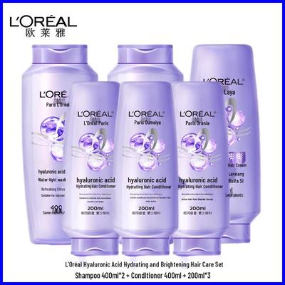 L'Oréal Hyaluronic Acid Plumping Hair Care Set