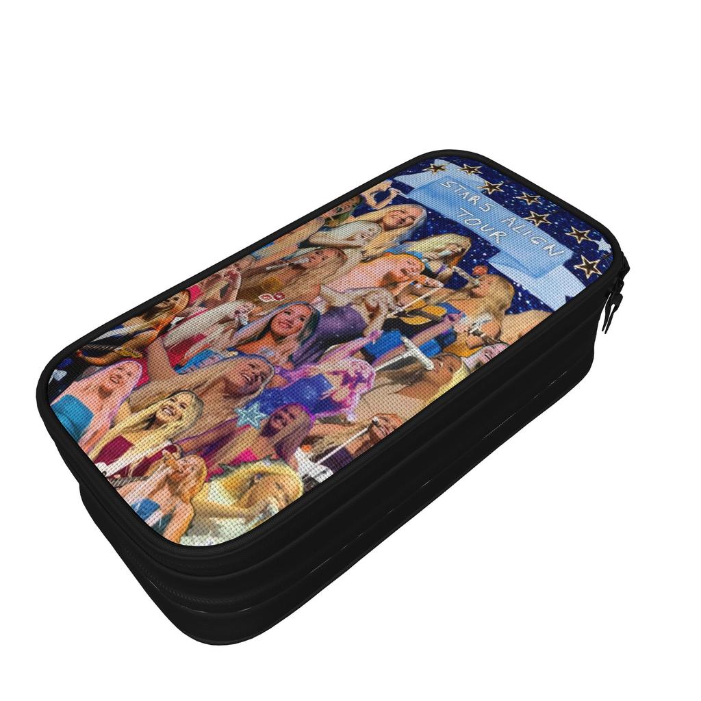 Freya Skye Stars Align Tour 2026 Pen Box Double Layer Large-capacity School Accessories Pencil Bag Amazing Gift