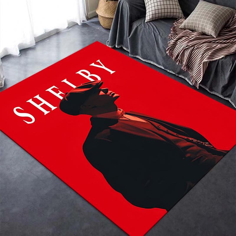 Thomas Shelby Carpet Rug for Living Room Bedroom Home Sofa Decoration,Kids Play Non-slip Floor Mat