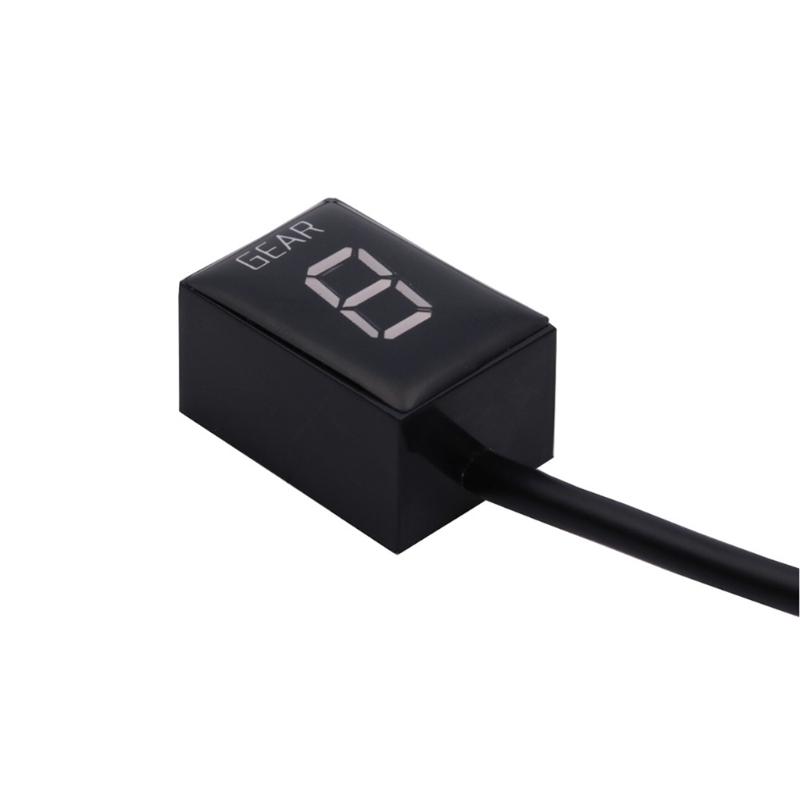 Mini Speed Digital Gear Indicator Shift Lever Display UnIversal Motorcycle External LCD Speed Display
