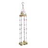 Artistic Copper Bells Fortune Cats Windchimes Hanging Suncatchers For Home Garden Decoration Creates Soothing Sound