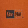 New Era Short Sleeve Oversized Rust Orange Black Oversized Cotton Tee Box Logo T-shirt S/S