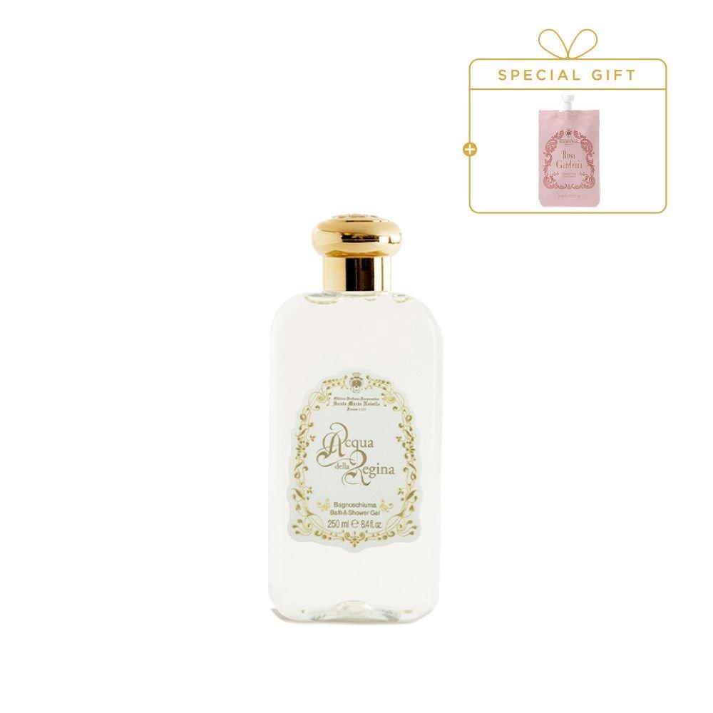 Santa Maria Novella Bagnoschiuma Light Package Aqua della Regina (+8ml body sample)