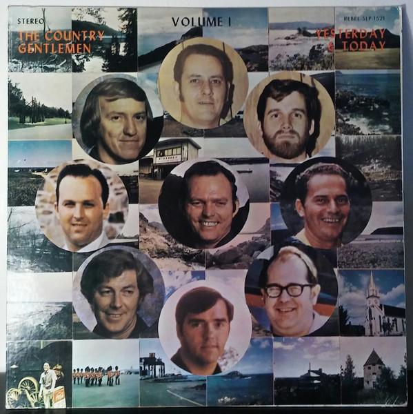 

LP Record COUNTRY GENTLEMEN Yesterday Today Volume 1 SLP1521 Rebel Records 1973 US World Music Used