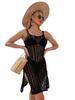 Sexy Ladies Openwork Beach Dress Vacation Style Beach Cover-ups Comfortable Women's Clothing