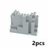 MOC Building Blocks Construction Drawbridge Mountain Rock Panel Rockery Hill Bridge DIY Bricks Accessories Creative Toys Leduo
