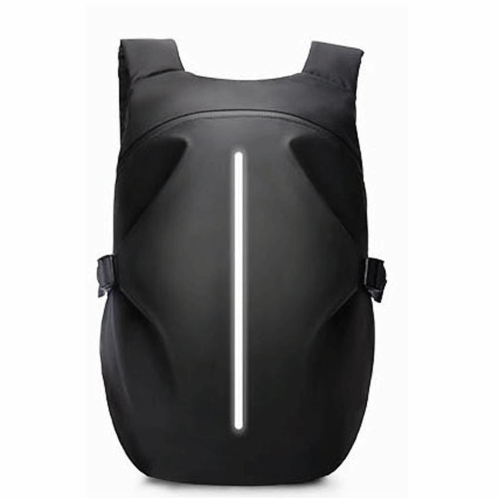 New Waterproof Motorcycle Backpack Large Capacity Reflective Helmet Backpack Durable Travel Backpack Commuting