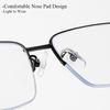 Anti Blue Light Reading Glasses Men +2.75