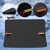 Winter Car Windshield Snow Cover Half-Cover for Snow Frost & Freeze Protection Sun Shade with 12 Magnets