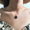 Alloy Drip Oil Geometric Love Moon Lightning Star Multi-element Pendant Combination Necklace, Female Collarbone Necklace