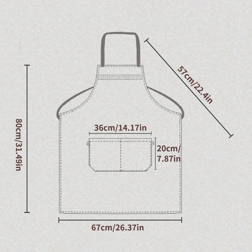 Adjustable Bib Apron with Pockets Cooking Kitchen Aprons for Women Men Chef Apron Tablier Mandil