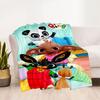 Animal Friends Adventure Blanket Soft & Cozy Suitable for Sofa Picnics Couch for All Seasons Playful Design Perfect Gift for Relatives and Friends