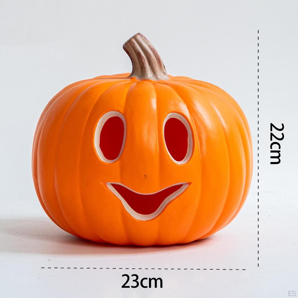 Enchanting Pumpkin Light Sculpture for Festive Home Decor