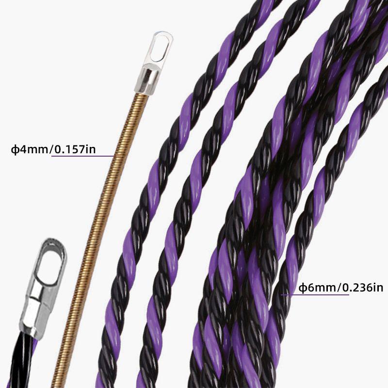 5-50M Three-Strand Electrician Cable Leader & Pulling Tool