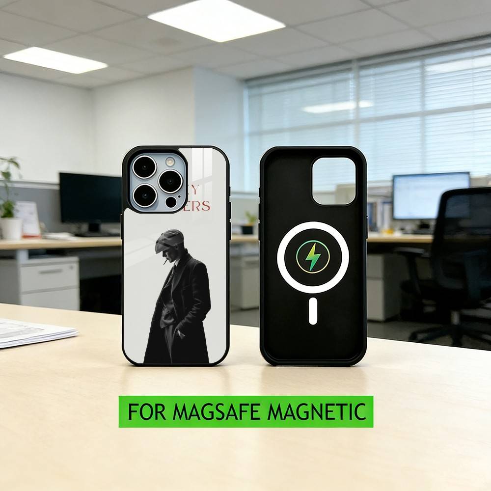 Peaky Blinders tommy shelby Phone Case For iPhone17,16,15,14,13,12,11 Plus,Pro Magnetic with Magsafe Wireless Charging