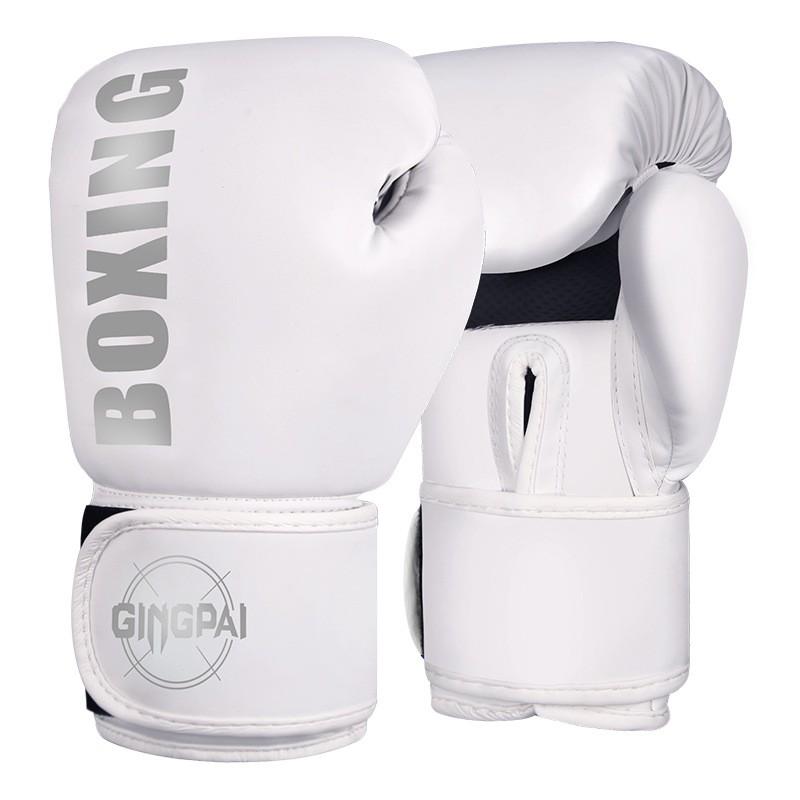 Professional Boxing Gloves Kids Adults - Muay Thai Kickboxing Training Punching Bag PU Leather Breathable Mesh