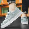 Men's Casual Shoes Four Seasons Breathable Canvas Shoes For Men Comfortable Flat Sneakers Man Vulcanize Shoes Outdoor Sneakers