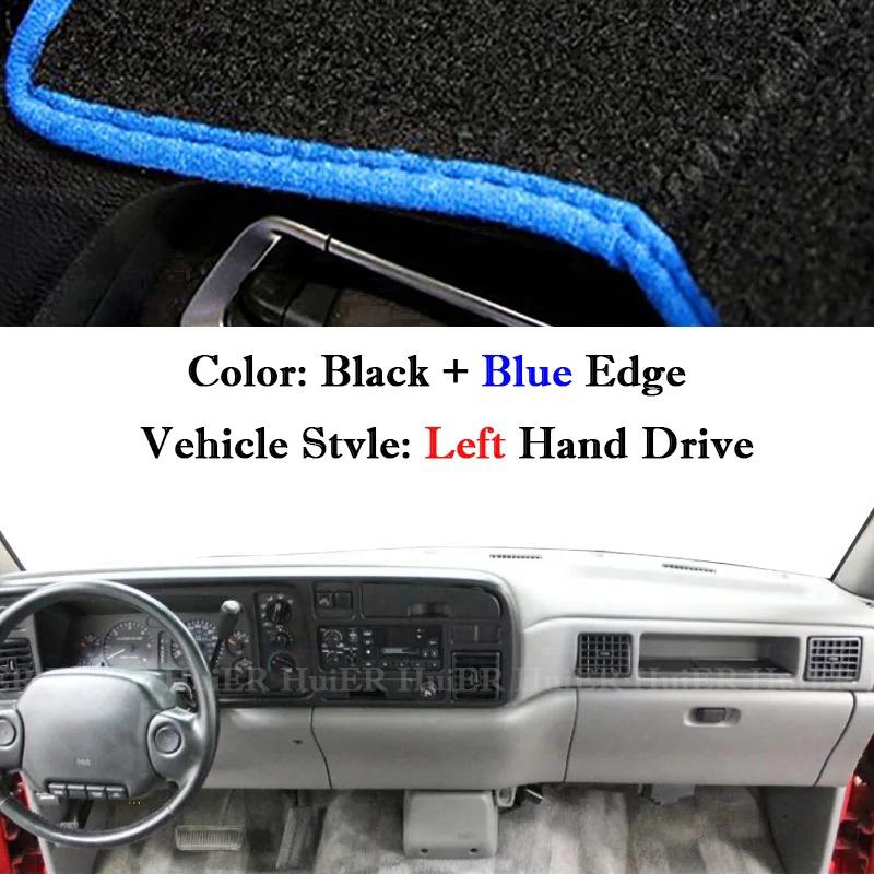 For Dodge Ram 1500 2500 3500 1994-1997 Car Dashboard Cover Dash Board Sun Shade Anti-UV Pad Carpet Dashmat Interior Accessories