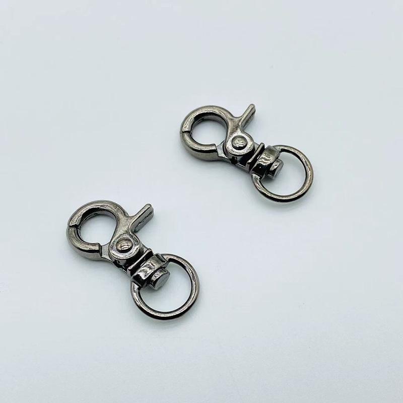 Metal Hook for Handbags and Lanyards - Small Chain Strap Buckle for Phone and Keychain