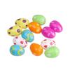 2 Set of 24PCS Easter Egg Decor Painted Open Plastic Eggs Funny Easter Egg Toy Creative Easter Gift Decor for Kids Friends