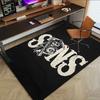 1pc Sons of Anarchy themed Office Carpet Chair Mats - durable polyester rug for home theater, office, dorm room decor - tA48