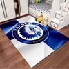 KAA Gent Logo Blue Pattern suitable as a non-slip mat for the living room or bedroom sofa