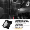 Real Dry Carbon Fiber For Abarth 595/695/595C/695C Fiat 500/500c 2016-2024 Fiat 500e 12-19 Car Cab Dashboard under Panel Trim