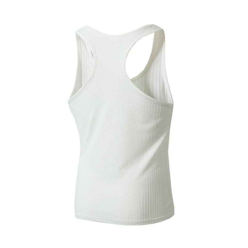 Men's Ribbed Knit Slim Fit Tank Top.