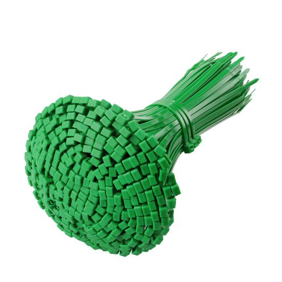 100 Pcs Nylon Zip Ties UV Resistant Self Locking Zip Ties Heavy Duty Plant Ties Cable Ties for Christmas Garden Plants Fence Holiday Lights