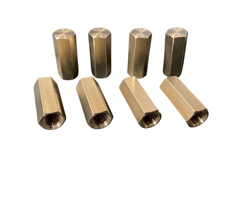 

Brass Muffler Flange High Nut M8 1.0 inches (25 mm) for 1 Unit Set of 8