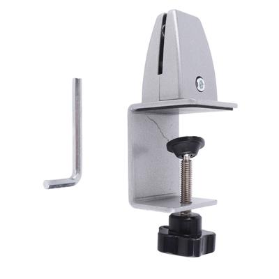 Verdickter, verstellbarer Bildschirmclip-Stanzer?Kostenlose Büro-Schreibtisch-Schindelklemme, Glas-Befestigungsklemme