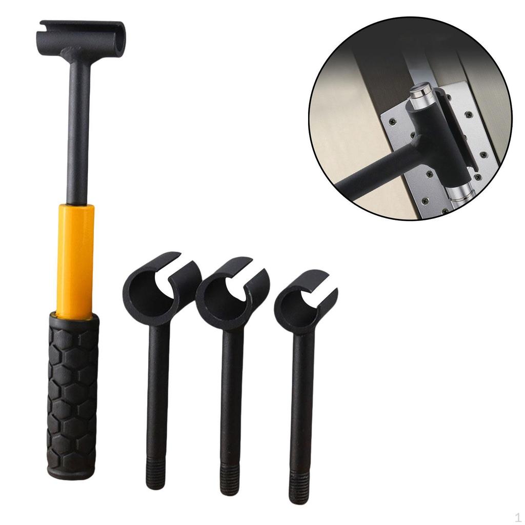 Door Hinge Adjustment Tool Repair Easy Grip Residential Adjusting Wrench Hinges
