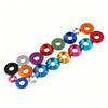 11/22pcs Aluminum Washer M2M2.5M3M4M5M6M8 Colorful Aluminum Alloy Mix Set Cap Head Gasket Washer for DIN912 Screw RC Model Parts