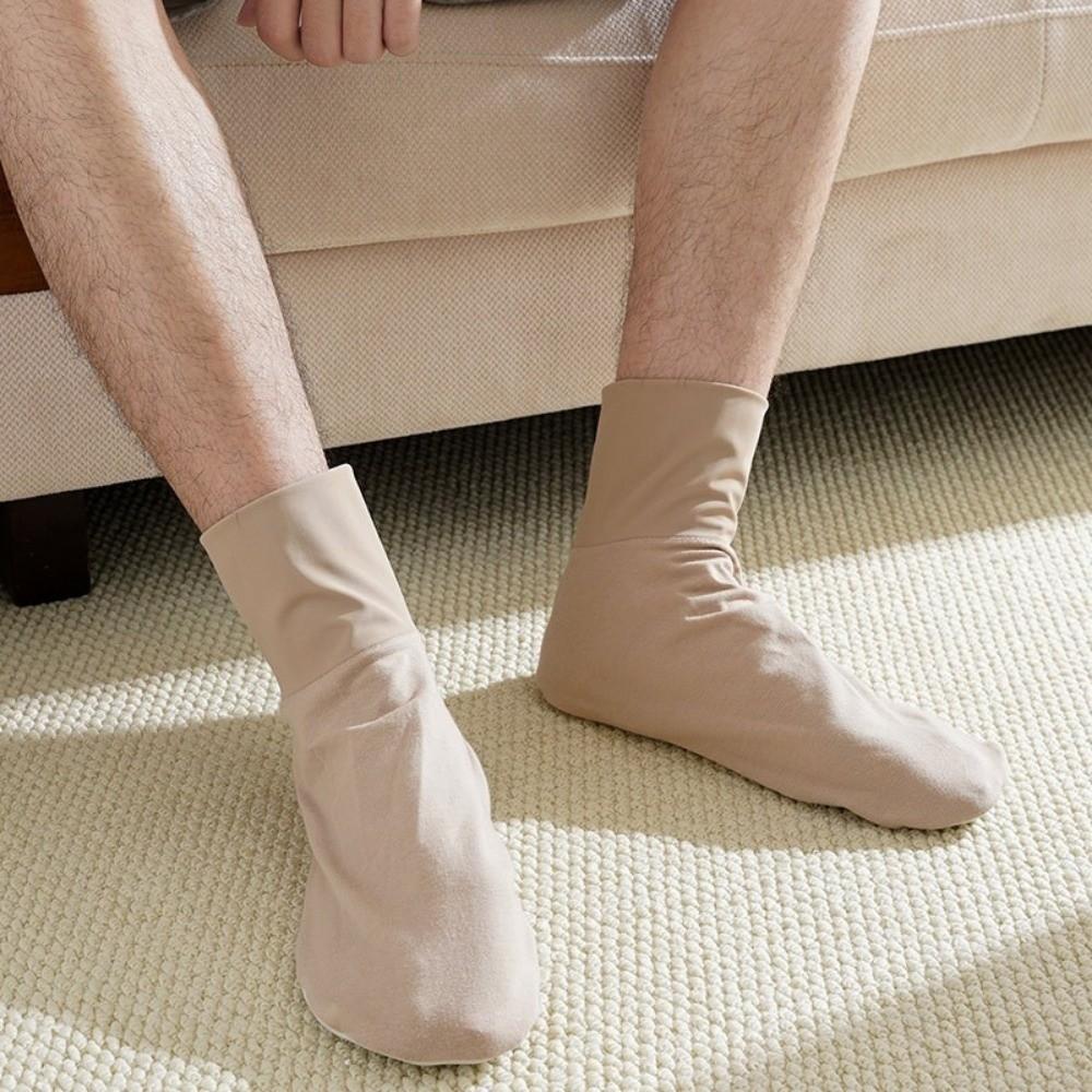 Keeping Warm Air Conditioning Sleep Socks Mugwort Bottom Middle Tube Socks Winter Season