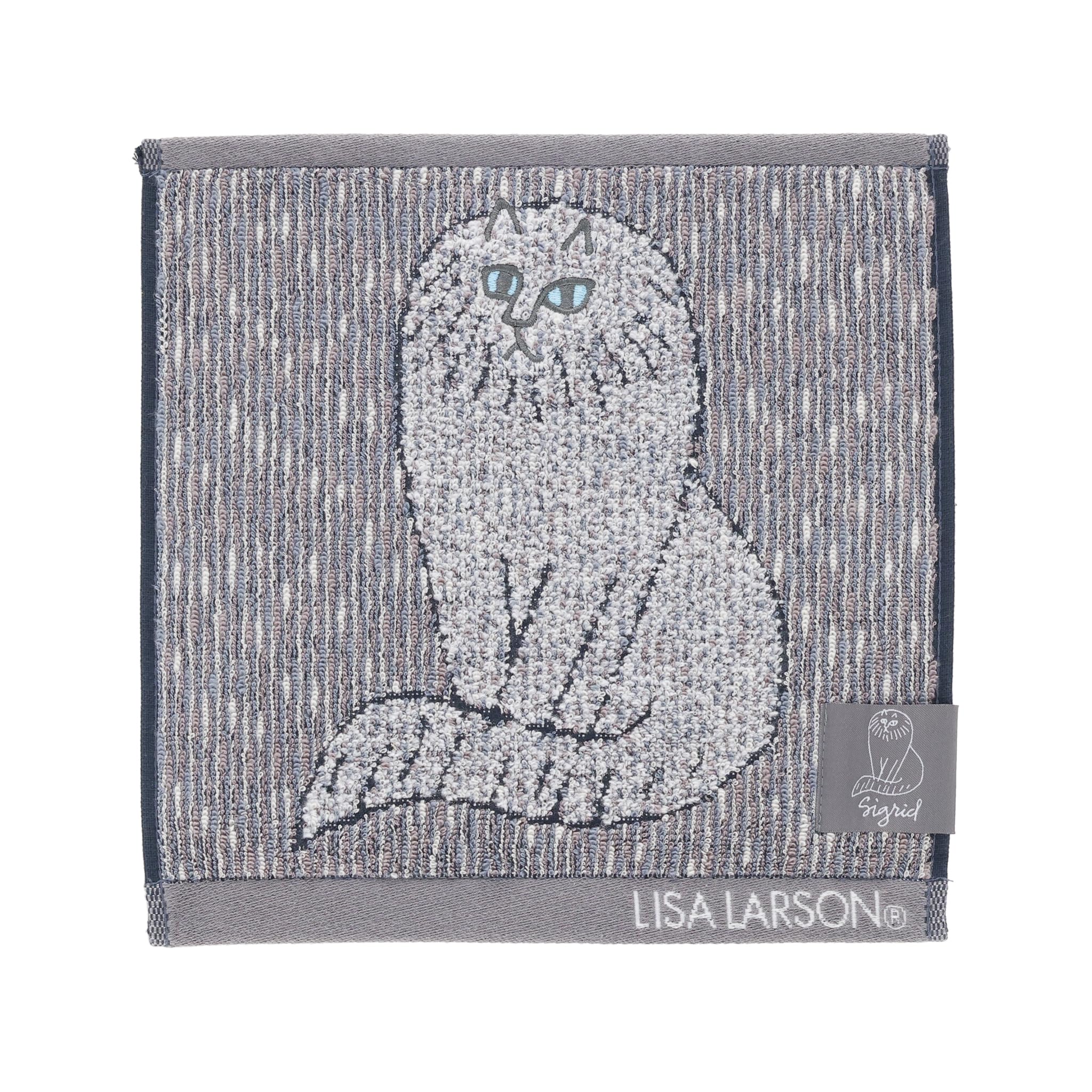 Marushin Handkerchief LISA LARSON Pottery Organic Cotton Antibacterial and Deodorizing Untwisted Yarn 6805016400 Series/Sigrid