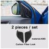 Car Head Lights Switch Button / A Pillar / Steering Wheel Cover Trim Carbon Fiber ABS Accessories For Ford Focus MK4  -