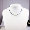 Women's Light Luxury Lapis Lazuli & Freshwater Pearl Necklace – Elegant, Simple, & Fashionable Clavicle Chain