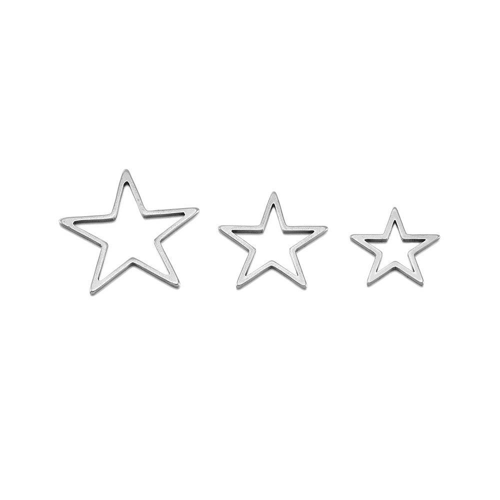 Stainless Steel DIY Pendant Frame for Jewelry Neckties