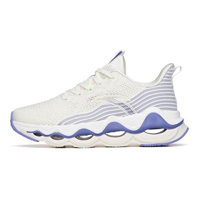 Mars Foam Bequeme Low-Top Laufschuhe Damen Sneaker Weiß Lila 122225582-1