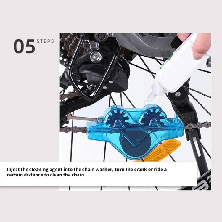 Bicycles Chain Cleaning Brush Plastic Chain Gears Grunge Bike Chain Cleaner for Efficient Cleaning