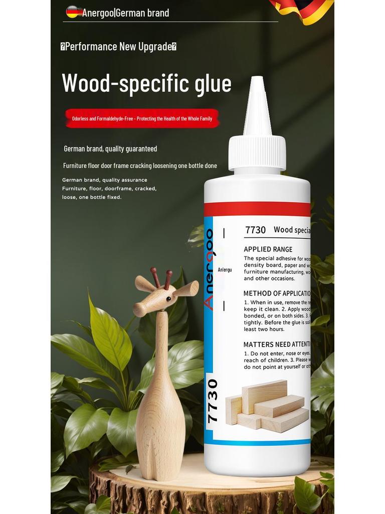 Special Strong White Emulsion Woodworking Glue for Solid Wood and Furniture
