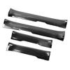 4PCS Door Sill Scuff Plate Guard Protector Trim Stainless Steel Polished Self Adhesive for   2024