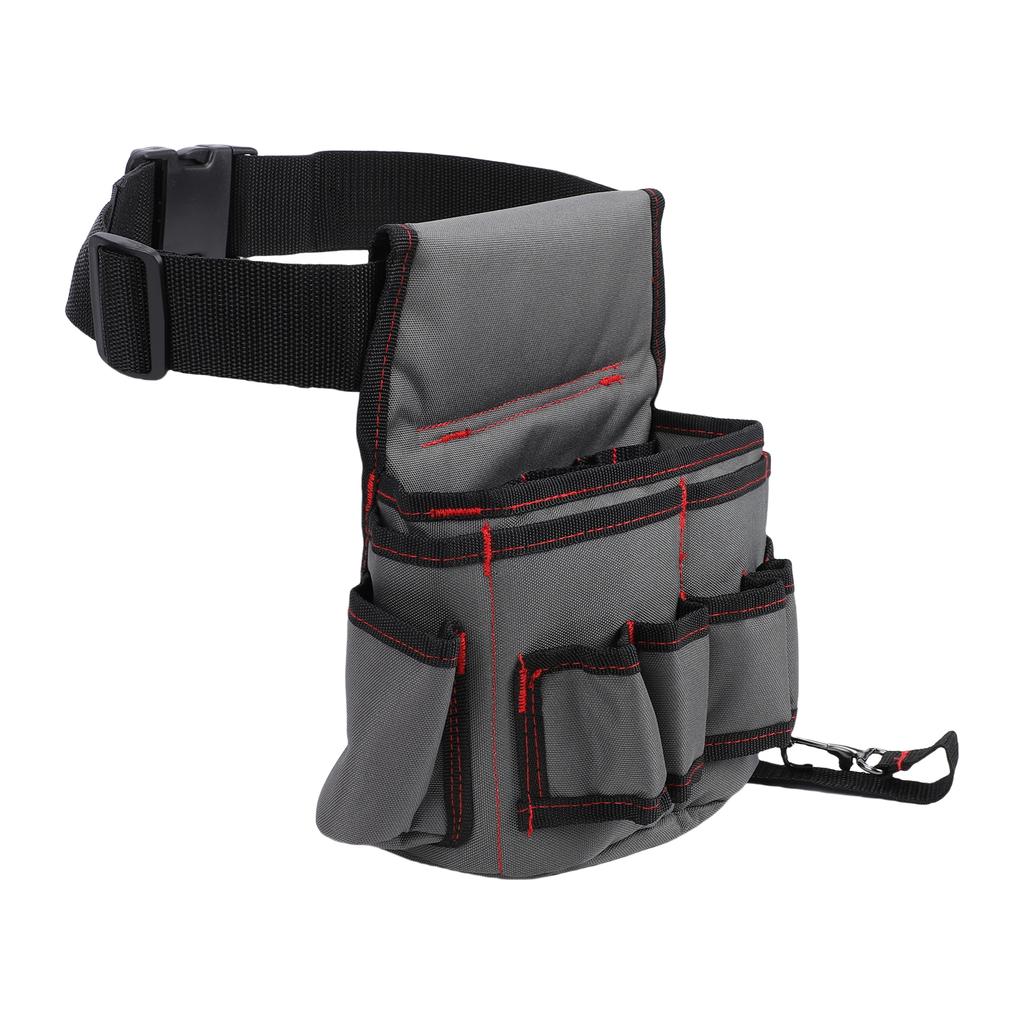 Tool Belt Pouch 600D Oxford Cloth Water Proof Hard Wearing Tool Waist Bag for Electrician Repair Worker Plumber