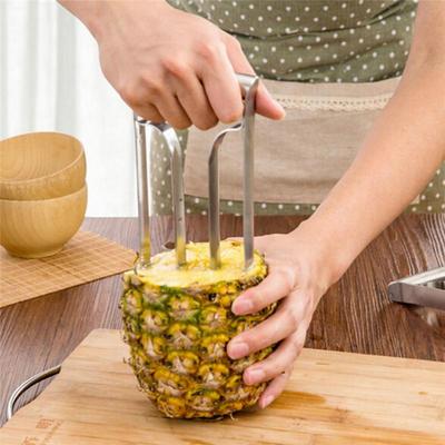 Cut Pineapple Peeler Stripper Knife Pineapple Peelers Family Fruit Vegetable Tools