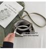 Women's Nylon Canvas Crossbody Handbag - Mini & Lightweight for Autumn/Winter